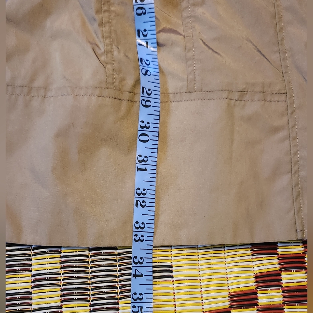 Cole Haan Metallic Rain Jacket. Sz S. - Picture 8 of 8